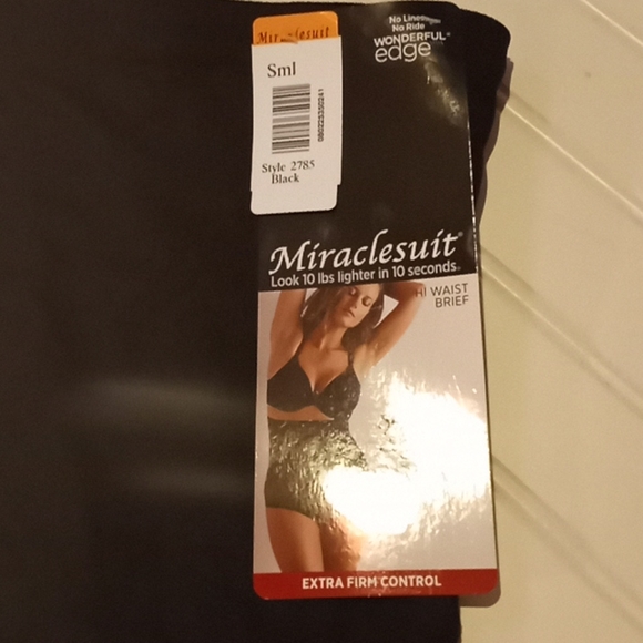 Miraclesuit Hi Waist Black Brief Shaper - Picture 4 of 10